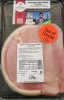 Mängden socker i Jambon de Paris 5 Tranches