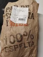Mängden socker i Pan de espelta y miel