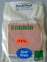Mängden socker i Fleischkäse