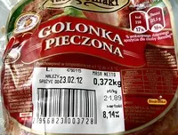 Mängden socker i Golonka Pieczona