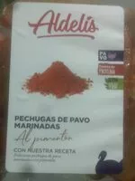 Mängden socker i Pechugas de pavo marinadas