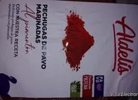 Mängden socker i Pechugas de pavo marinadas