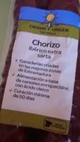 Mängden socker i Chorizo ibérico extra