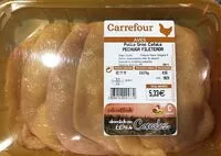 Mängden socker i Pechuga fileteada de pollo