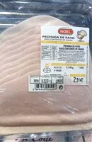 Mängden socker i Pechuga de pavo Noel