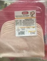 Mängden socker i Pechuga de pavo NOEL