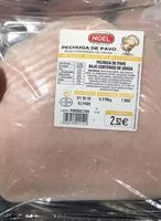 Mängden socker i Pechuga de pavo