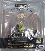 Mängden socker i Pechuga de pavo reducido en sal