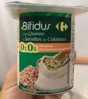 Mängden socker i Bifidus con quinoa y semillas de calabaza