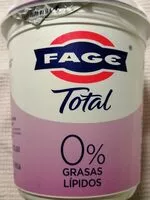 Mängden socker i Total 0%grasas