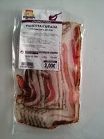 Mängden socker i Panceta curada con pimienta sin piel