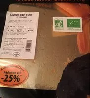 Mängden socker i Saumon bio fumé