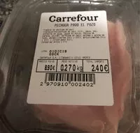 Mängden socker i Pechuga de pavo