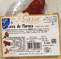 Mängden socker i Hueva de maruca