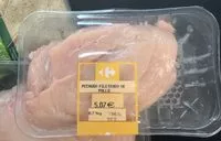 Mängden socker i Pechuga fileteada de pollo