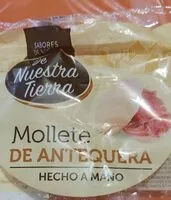 Mängden socker i Mollete de Antequera hecho a mano