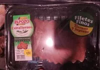 Mängden socker i Escalopin de vacuno marinado