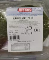 Mängden socker i Burguer meat pollo