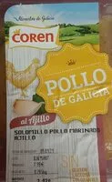 Mängden socker i Solomillo de pollo marinado al ajillo