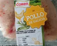 Mängden socker i pollo marinado a las finas hierbas