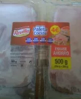 Mängden socker i Fiambre de paleta cocida