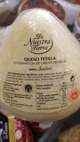 Mängden socker i Queso tetilla