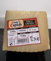 Mängden socker i Queso viejo de oveja