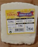 Mängden socker i Queso tierno