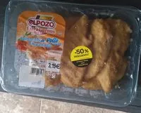 Mängden socker i Solomillo de pollo marinado empanado