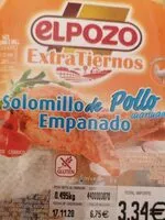 Mängden socker i Solomillo de pollo marinado empanado