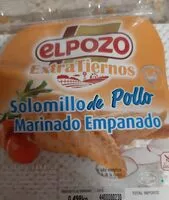 Mängden socker i Solomillo de pollo marinado empanado