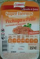 Mängden socker i Pechuga de pollo marinada al pimentón