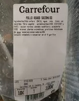 Mängden socker i Pollo Asado Sazonado