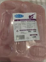 Mängden socker i Jamón cocido extra