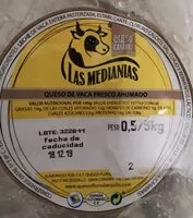Mängden socker i Queso de vaca fresco ahumado