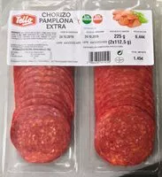 Mängden socker i Chorizo Pamplona Extra