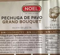 Mängden socker i Pechuga de pavo