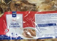 Mängden socker i Souris d'agneau