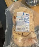 Mängden socker i Filet de poulet cuits grillés