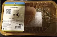 Mängden socker i Pechugas de pollo campero