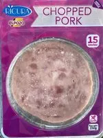 Mängden socker i Chopped pork