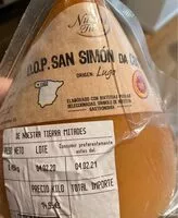 Mängden socker i D.O.P San Simón da Costa