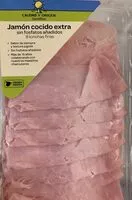 Mängden socker i Jamon cocido extra sin fosfatos