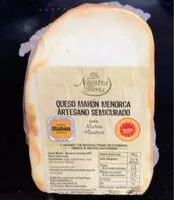 Mängden socker i Queso Mahón semicurado