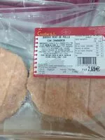 Mängden socker i Hamburguesa de pollo con zanahoria