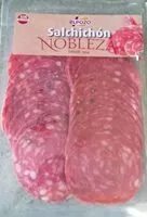 Mängden socker i Salchichón extra nobleza
