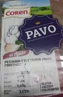 Mängden socker i Pechuga fileteada pavo marinada