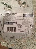 Mängden socker i Bleu d'auvergne