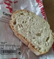 Mängden socker i Pan de pueblo sin aditivos