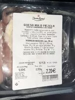 Mängden socker i Queso Rulo Mezcla
